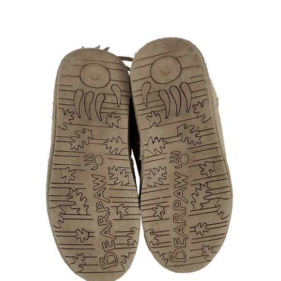 Bearpaw Youth Sz 4 Sparkle Suede Boots Wool Blend & Sheepskin Sherpa Lined XLNT - Picture 6 of 9